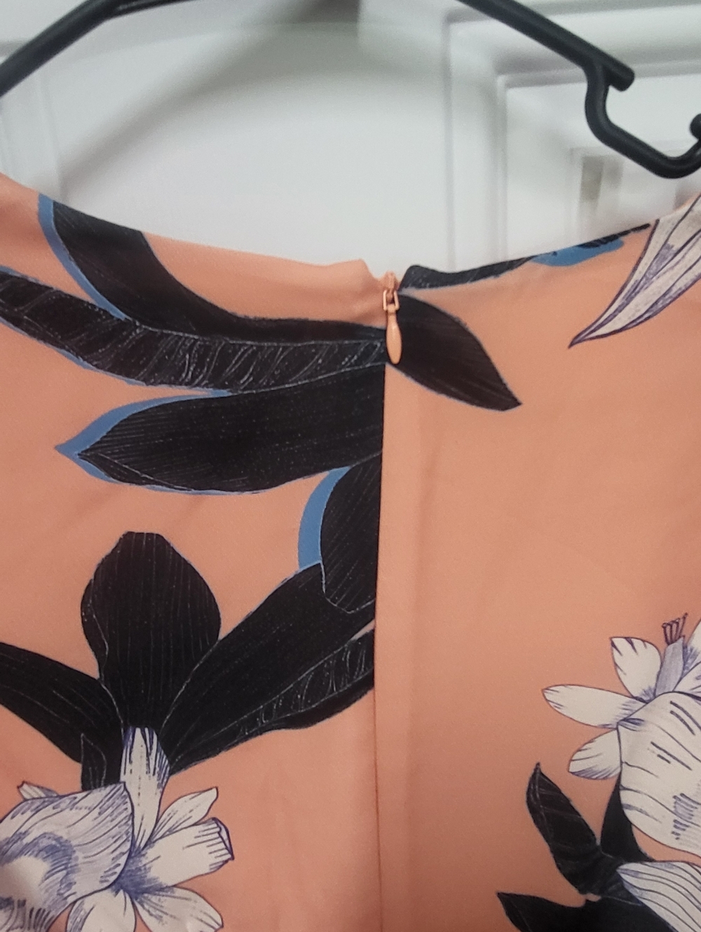 Cooper Street Peach Floral Dress Size 2 - Picture 5 of 6